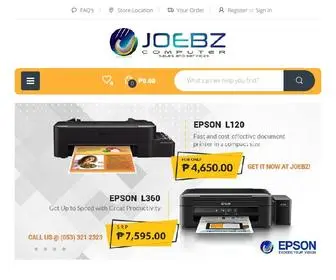 Joebz.com(Joebz Computer Sales and Services) Screenshot