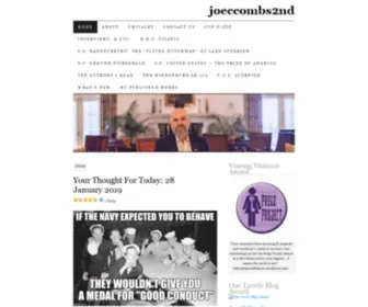 Joeccombs2ND.com(Non-fiction and fiction work of Joe C Combs 2) Screenshot