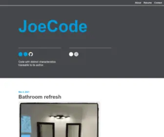 Joecode.com(Hello) Screenshot