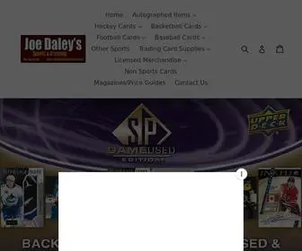 Joedaleysportscards.com(Custom Framing and Sports Memorabilia) Screenshot