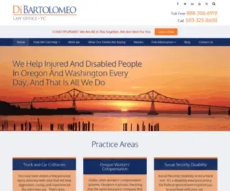 Joedibartolomeo.com(Astoria Personal Injury Lawyer) Screenshot