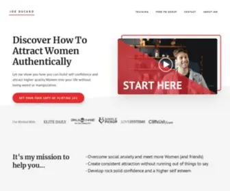 Joeducard.com(Joe Ducard) Screenshot