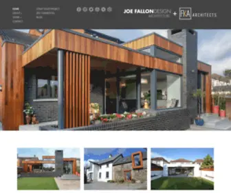 Joefallon.com(Dublin-based architectural practice) Screenshot