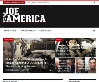 Joeforamerica.com Screenshot