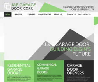 Joegaragedoor.com(JOE Garage Door) Screenshot