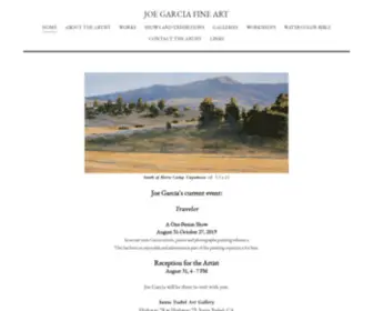 Joegarcia.com(Joe Garcia Fine Art) Screenshot
