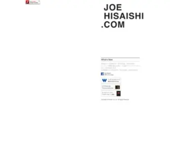 Joehisaishi.com(トップページへ) Screenshot
