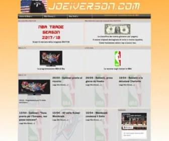 Joeiverson.com(Finali nba) Screenshot