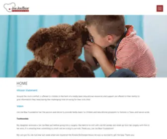 Joejoebear.org(Joe Joe Bear) Screenshot