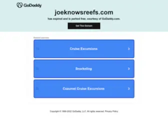 Joeknowsreefs.com(Joeknowsreefs) Screenshot