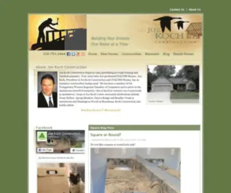 Joekochconstruction.com(Joe Koch Construction) Screenshot