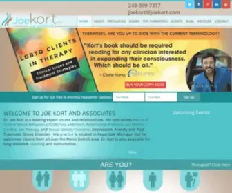 Joekort.com(Joe Kort) Screenshot