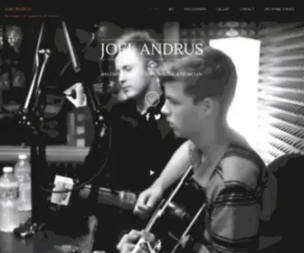 Joelandrus.com(Recording Artist) Screenshot