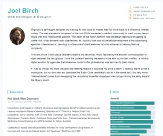 Joelbirch.design(Joelbirch design) Screenshot