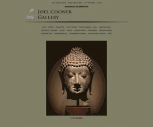 Joelcooner.com(Joel Cooner Gallery) Screenshot