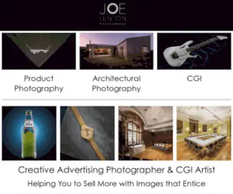 Joelenton.com(Creative Advertising Photography) Screenshot