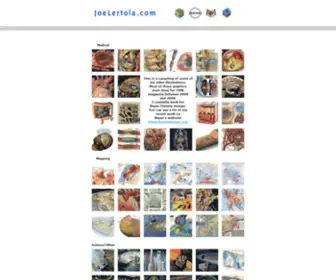 Joelertola.com(Joe Lertola Illustration) Screenshot