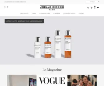 Joelle-Ciocco.com(Site Joelle Ciocco en maintenance) Screenshot