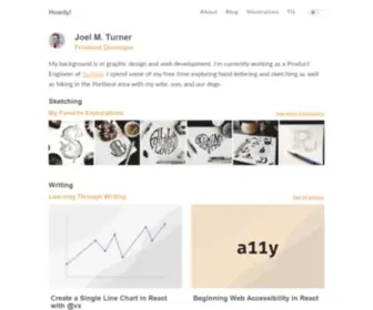 Joelmturner.com(Joel M) Screenshot