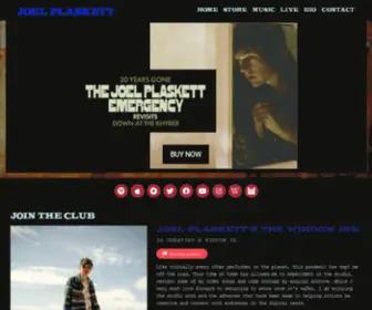 Joelplaskett.com(Joel Plaskett) Screenshot