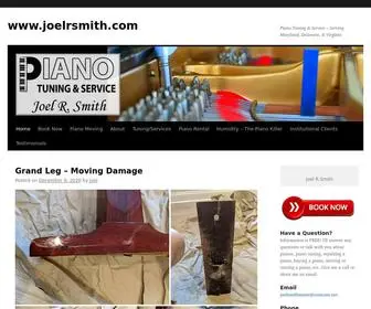 Joelrsmith.com(Piano Tuning & Service) Screenshot