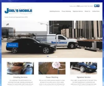 Joelsmobile.com(Mobile Auto Detailing) Screenshot