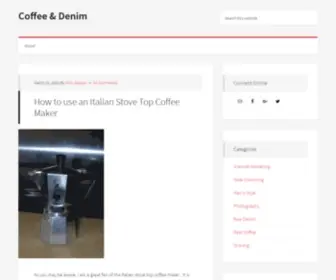 Joelson.co.uk(Coffee & Denim) Screenshot