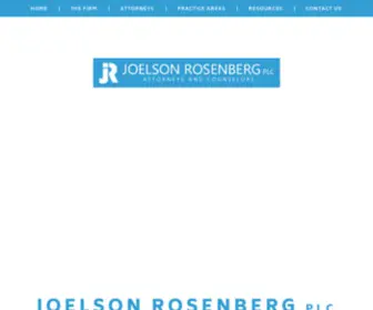 Joelsonrosenberg.com(Joelson Rosenberg Law Offices) Screenshot