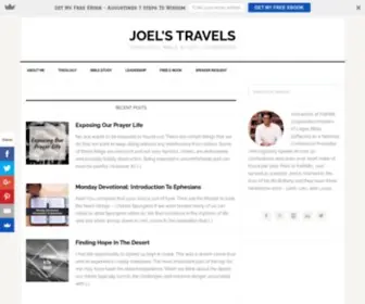 Joelstravels.com(Joel's Travels) Screenshot