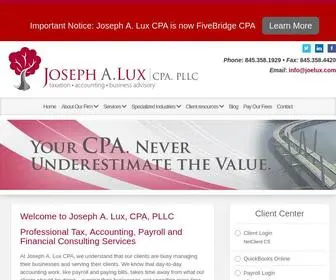 Joelux.com(Lux, CPA, PLLC) Screenshot