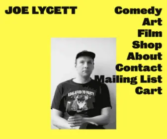 Joelycett.com(Joe Lycett) Screenshot