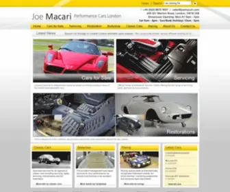 Joemacari.com Screenshot