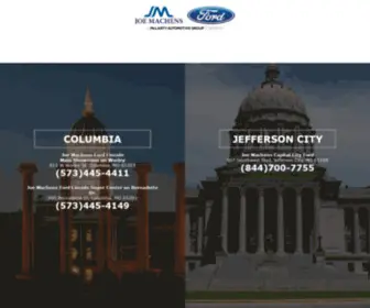 Joemachensford.com(Home JOE MACHENS FORD LINCOLN Columbia MO) Screenshot