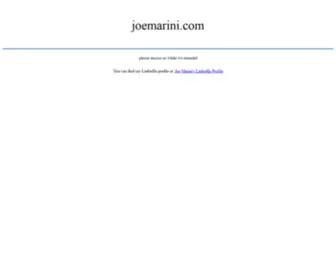 Joemarini.com(Joemarini) Screenshot