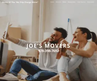 Joemovesu.com(Home of the "No Trip Charge Move") Screenshot