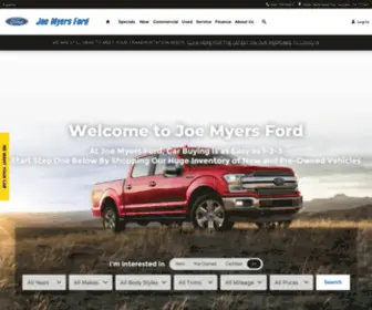 Joemyers-Lincoln.com(Joe Myers Lincoln) Screenshot