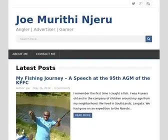 Joenjeru.com(Joe Murithi Njeru) Screenshot