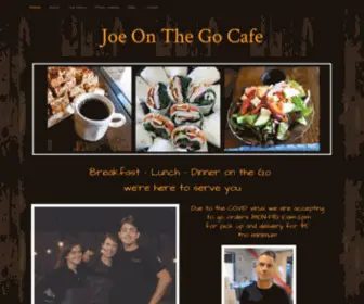 Joeonthegocoffee.com(Home) Screenshot