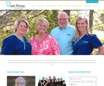 Joepinneydentistry.com(Joe Pinney Family Dentistry) Screenshot