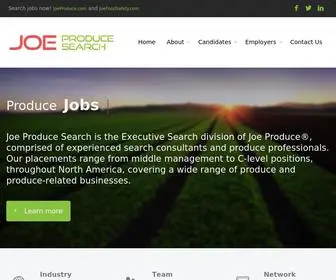 Joeproducesearch.com(Joe Produce Search) Screenshot