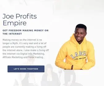 Joeprofitsempire.com(Get the Freedom you desire) Screenshot