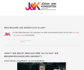 Joeran.de(Agentur für Bildung) Screenshot