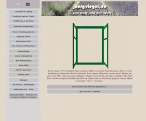 Joerg-Sieger.de(Internetangebot von Dr) Screenshot
