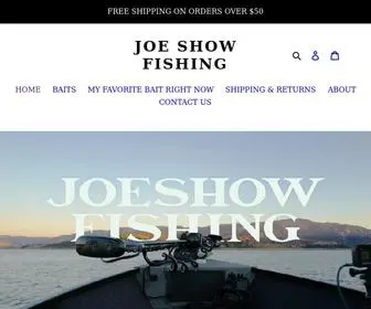 Joeshowfishing.com(Joe Show Fishing) Screenshot