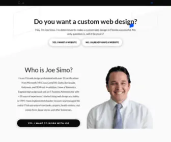 Joesimo.com(Joe Simo) Screenshot