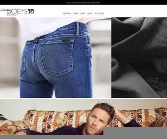 Joesjeans.com(Joe's® Jeans) Screenshot