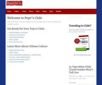 Joeskitchen.com(Pepe&#039;s Chile) Screenshot