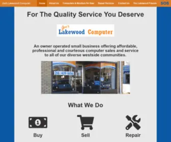 Joeslakewoodcomputer.com(Joe's Lakewood Computer) Screenshot