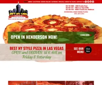 Joesnypizzalv.com(New York Style Pizza) Screenshot