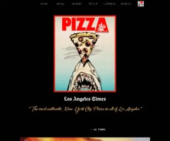 Joespizza.com(JOE'S PIZZA) Screenshot